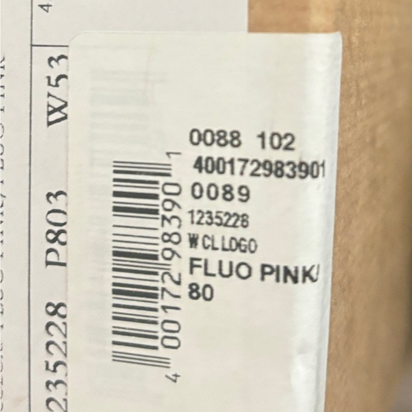 NWT • Christian Louboutin • Leather CL Logo Belt • Pink Fluorescent • 80 (32”) - Picture 10 of 11